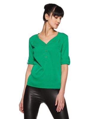 Green-Womens-Body-Blouse-Top