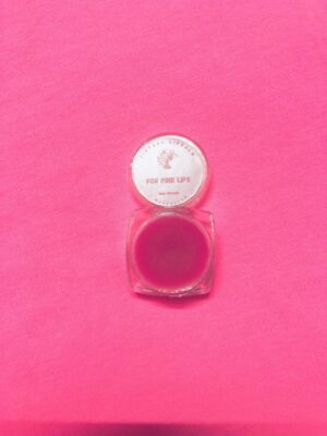 Vintage Fuchsia Pink Lip Balm for Dark Lips With Organic Shea Butter