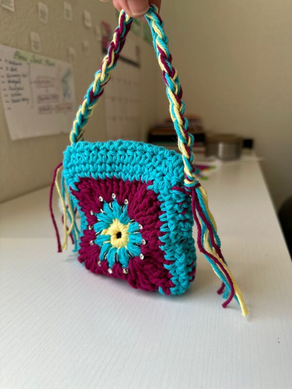 rkcraft boho crochet pouch bag crochet pouch bag mapanache california united states